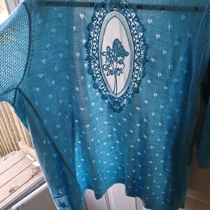 Lauren Michelle Blue Knitwear